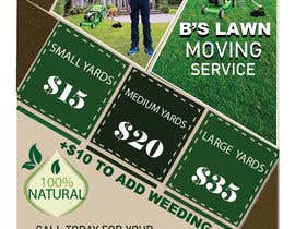 nº 59 pour Yard Work Flyer For Braellin Lawn Care par chfarwa21 