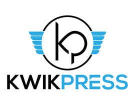 Nro 46 kilpailuun Logo for KwikPress käyttäjältä nuri47908