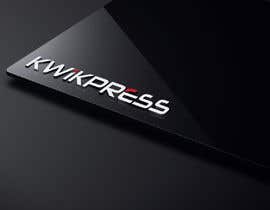 Nro 47 kilpailuun Logo for KwikPress käyttäjältä nashibanwar