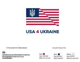 #213 for Create a logo for USA 4 UKRAINE non-profit organization by Debasish5555