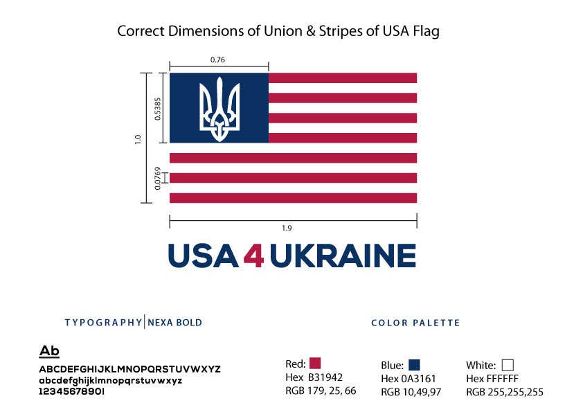 
                                                                                                                        Konkurrenceindlæg #                                            222
                                         for                                             Create a logo for USA 4 UKRAINE non-profit organization
                                        