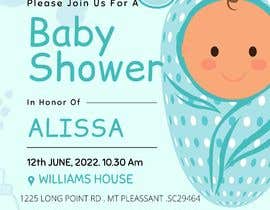 nº 17 pour Baby Shower Invitation Card par rajpootmujahid84 