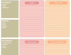 #16 para Design a notepad planner por knoxmallow