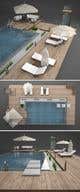3D Rendering Bài thi #7 cho 3D Rendering of Pool and Wooden Deck