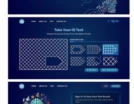 #52 untuk Design nice user interface for an IQ test website oleh mjmarazbd