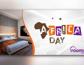 Nro 46 kilpailuun Rooms Africa day Banner käyttäjältä Yoel95