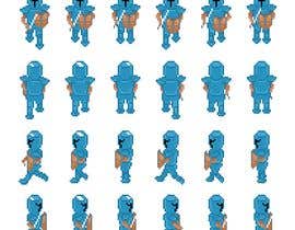 Nro 35 kilpailuun Character Design and Animation Sprite Sheet Pixel Off! käyttäjältä Wedananta