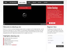 #99 untuk Website Design for Ebackup.me Online Backup Solution oleh premvishrant