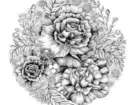 #78 untuk Flower Folk Art Vector oleh jeanforhire