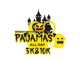 #45 cho Halloween Themed 5K/10K Pajama Race Logo bởi zaspainter