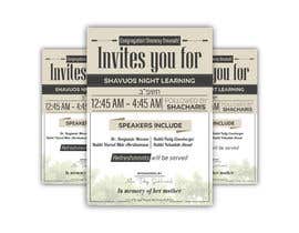 #73 для Design a Flyer for an Event (Shavuos Learning 2022) от tarakmasal795