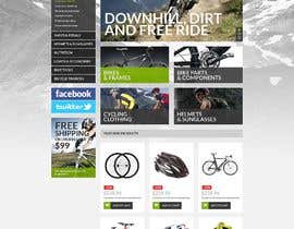 Nro 25 kilpailuun Build me a website for bike &amp; accessories sales käyttäjältä siddhantrajsinha