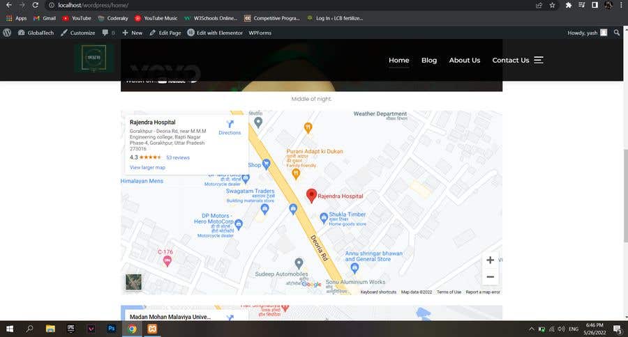 
                                                                                                                        Penyertaan Peraduan #                                            5
                                         untuk                                             Assistance with setting up a Google Places API on my website  - 26/05/2022 06:59 EDT
                                        
