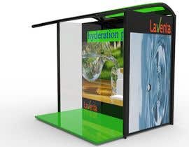 nº 4 pour Build 3D design for outdoor vending machine par AdryCily 