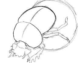 #13 for Dung Beetle Caricature. Contest. af himelhafiz224466