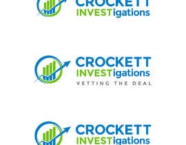 #1589 para Logo for Crockett Investigations de muzamilijaz85