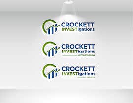 nº 1601 pour Logo for Crockett Investigations par shakiladobe 