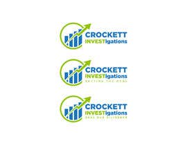 nº 1645 pour Logo for Crockett Investigations par shakiladobe 