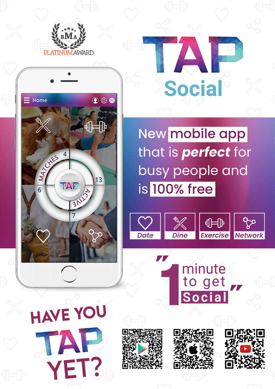 Intrarea #39 pentru concursul „                                                Promo A6 flyer mobile app
                                            ”