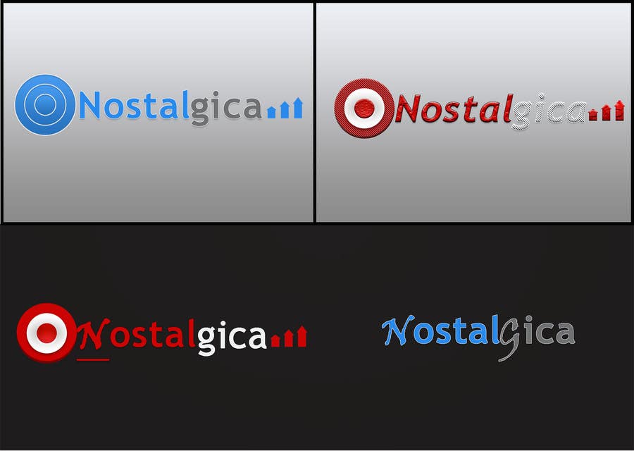 Kilpailutyö #61 kilpailussa                                                 Design a Logo for "Nostalgica"
                                            