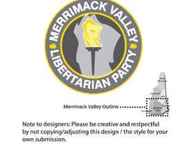 Ajala77 tarafından Need a logo for the Merrimack Valley Libertarian Party için no 22