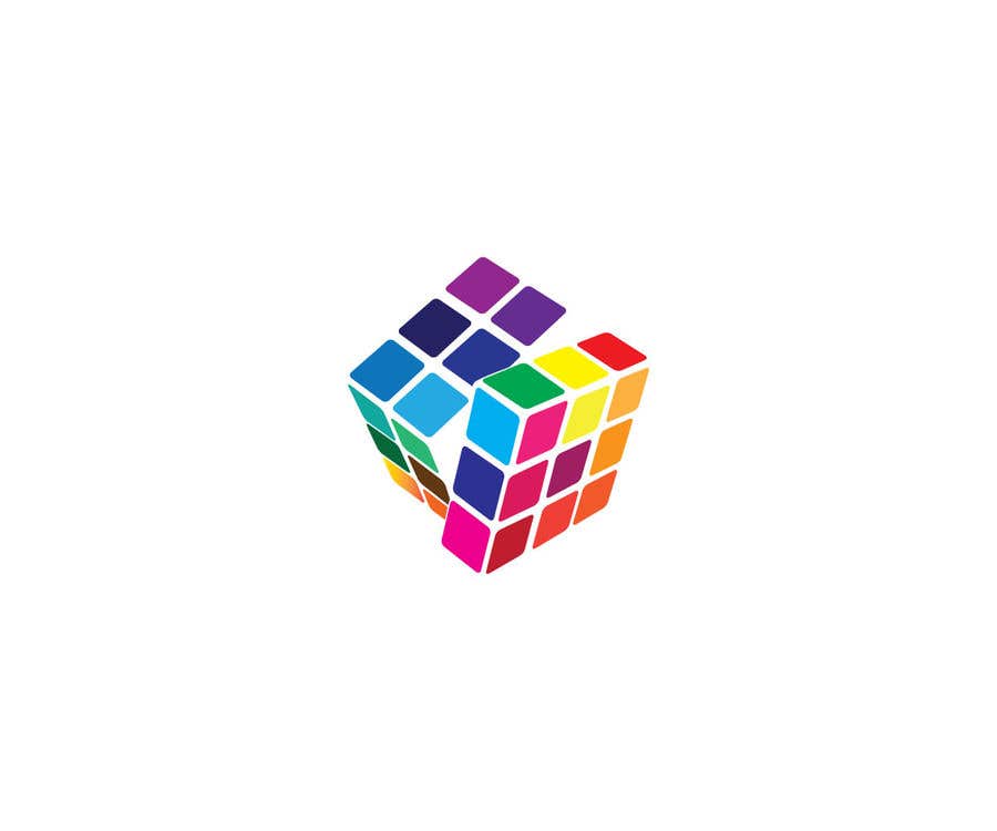 Penyertaan Peraduan #114 untuk                                                 Create a rubik's cube logo for my business
                                            