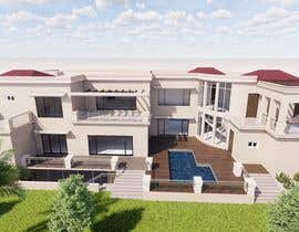 #19 for 3d rendering of a pool villa with interior/exterior by hassaanbr