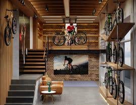 #109 untuk Interior design for a small bike workshop oleh SsArchInt