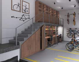 Nro 24 kilpailuun Interior design for a small bike workshop käyttäjältä ialikisi