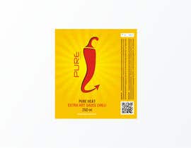 #91 Graphic Design for Chilli Sauce label részére brendlab által