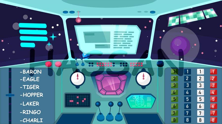 
                                                                                                                        Bài tham dự cuộc thi #                                            12
                                         cho                                             Create a 2D image of a spaceship cockpit
                                        