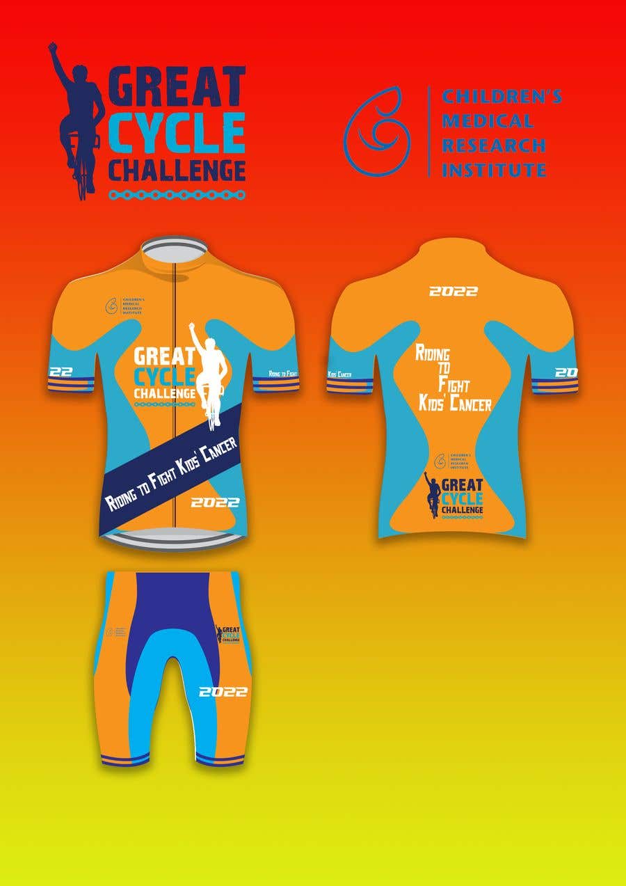 Konkurrenceindlæg #16 for                                                 Cycling jersey design (fundraising event)
                                            