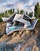 3D Modelling konkurrenceindlæg #54 til Architecture design for a A-Frame house on a mountain