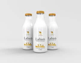 Nro 351 kilpailuun bottle label design for a cultured milk based product käyttäjältä rajithshantha