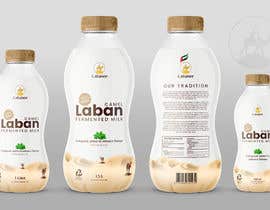 Nro 292 kilpailuun bottle label design for a cultured milk based product käyttäjältä JonG247