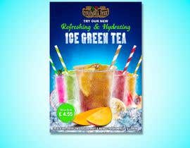 #133 for Iced Green Tea Poster by lienzoblancodgpi