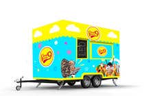 Graphic Design Entri Peraduan #133 for Food Trailer, Serving Bubble Waffles and chocolate covered strawberries 5 on a stick