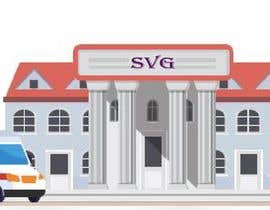 #24 cho SVG graphic of a building bởi msmahmud66