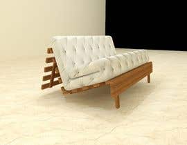 #14 para design a futon sofa 3d model por BiplobO7