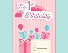 #79 for 8x8 basic backdrop kids 1st birthday by Masud5235