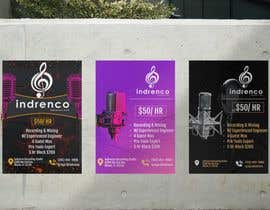 Nro 28 kilpailuun Indrenco Recording Studio - Poster käyttäjältä vaibhavB27