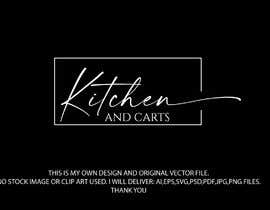 nº 73 pour Kitchen and Carts logo par mstalza323 
