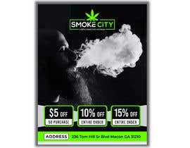 #163 para flyer for SmokeCity de parthassb5551