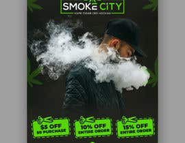 #198 για flyer for SmokeCity από printexpertbd