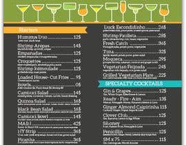 #10 untuk Restaurant- Food Menu and Cocktail Menu oleh ayubali01629