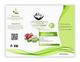 #116 for 6x4.5 Product design shampoo label by asifzainab550