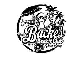 #251 para Beach Club Retro Logo de Synthia1987
