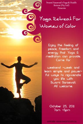 Participación en el concurso Nro.6 para                                                 Graphic Design for Swami Sarasvati's Yoga & Health Retreat (Pty Ltd)
                                            