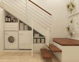 nº 3 pour Under stairs custom cabinet design par SSInteriorArch 
