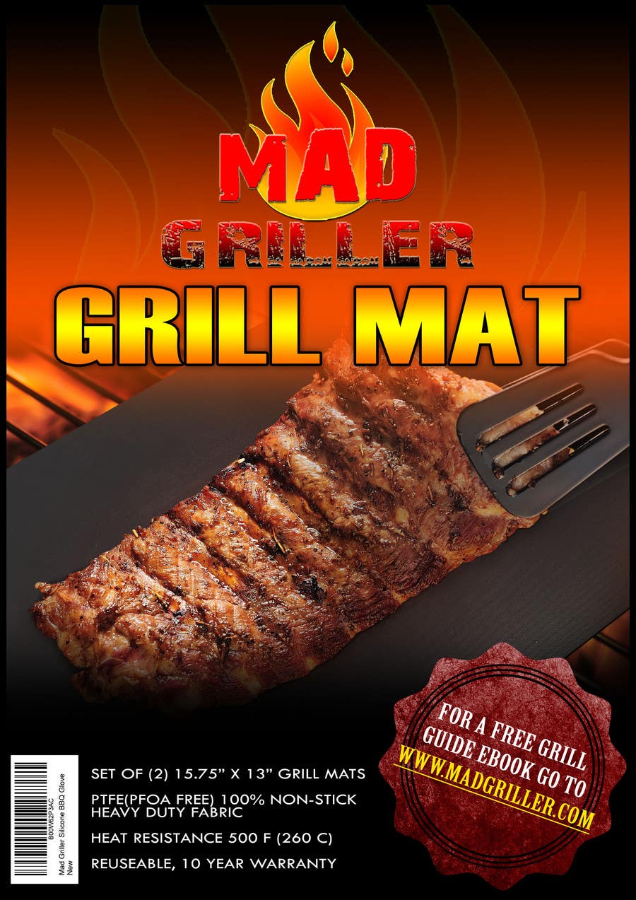 Bài tham dự cuộc thi #3 cho                                                 Mad Griller Flyer/Cover/Print
                                            